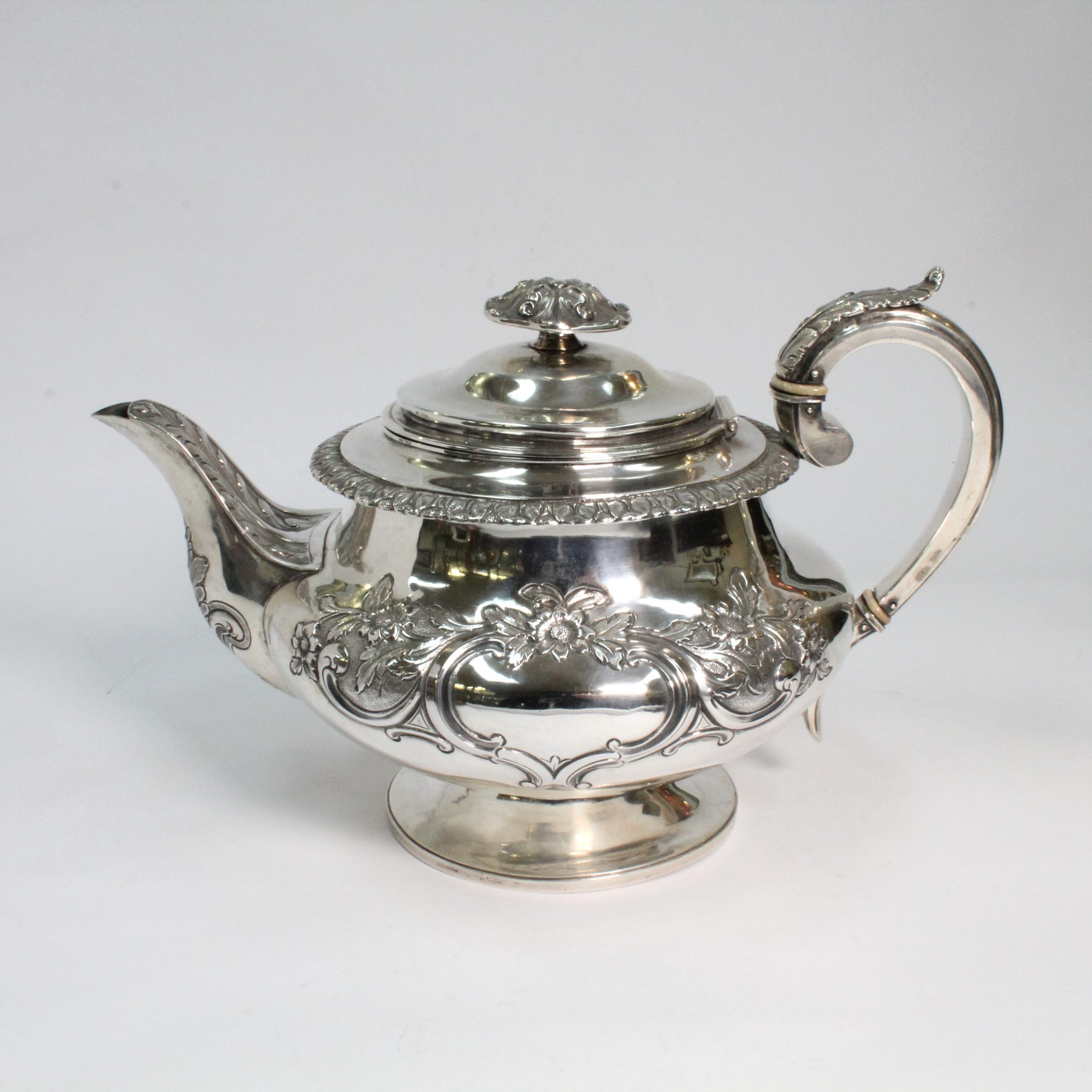 Sterling Silver Teapot Camberwell Antique Centre