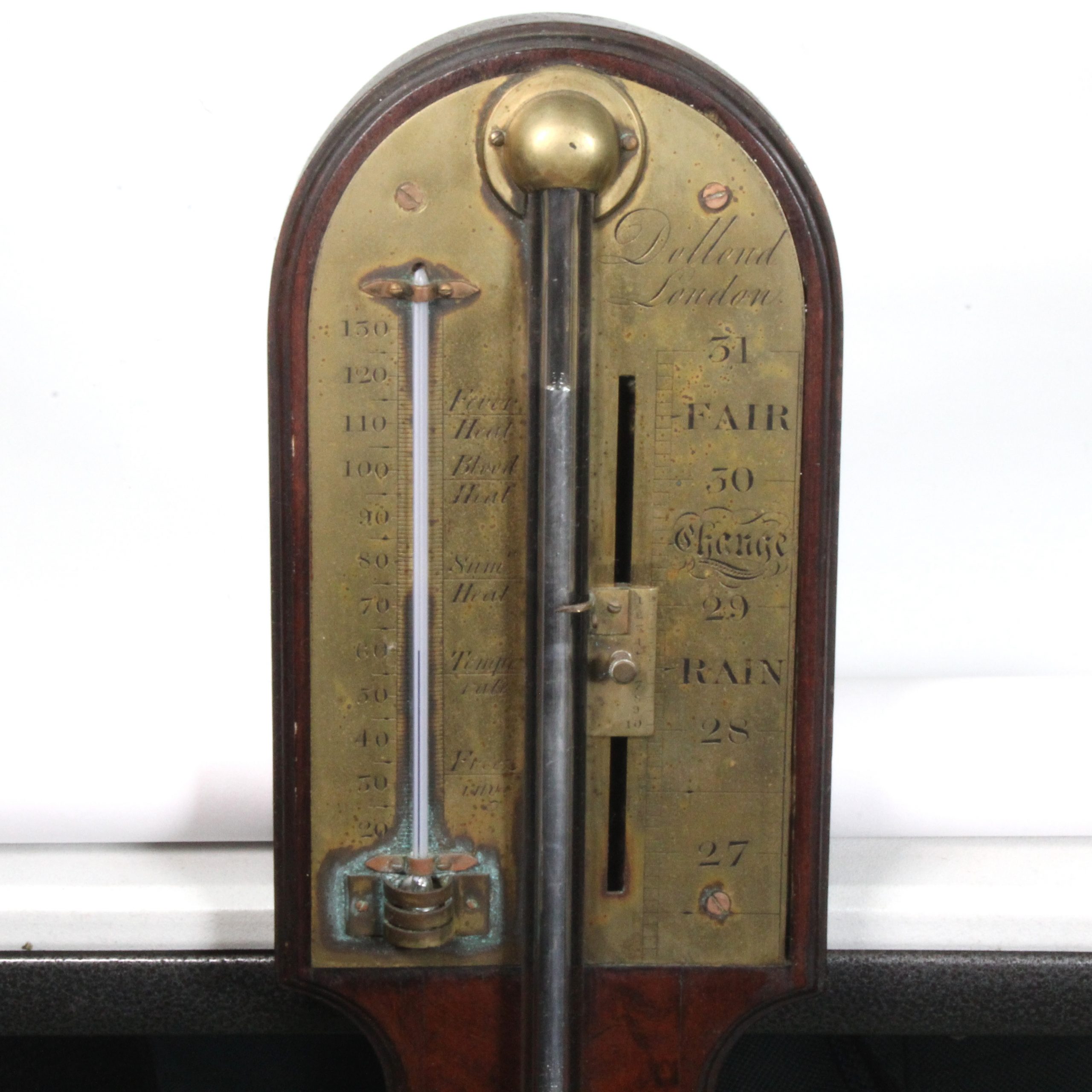 Georgian Mercury Stick Barometer Made in London circa. 1840 ...